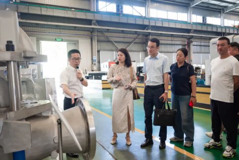 青田縣泵閥研學班到瑞安嘉利特荏原泵業(yè)學習交流